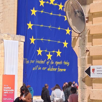 Malta's First Art Biennale opened, and it is Impressive