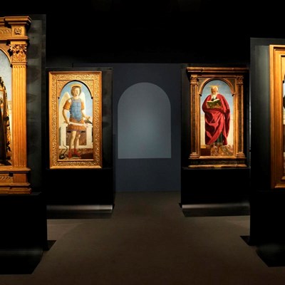 Piero della Francesca The Augustinian Polyptych reunited in Milan