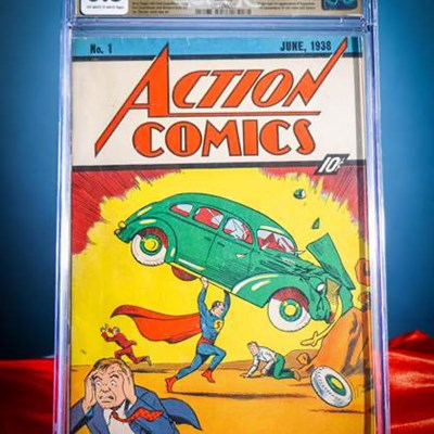 Original Superman Comic from 1938 sells for $6 Million at Auction