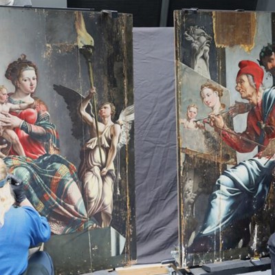 Spectacular Discovery after Restoration : Van Heemskerck's Masterpiece are Two Separate Paintings