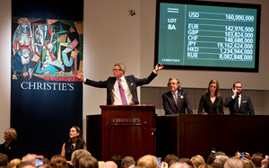 New record for most valuable work of art ever sold at auction
