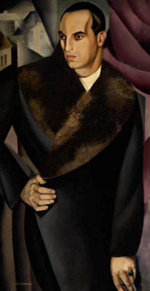 Lempicka portrait  from the collection of fashion legends