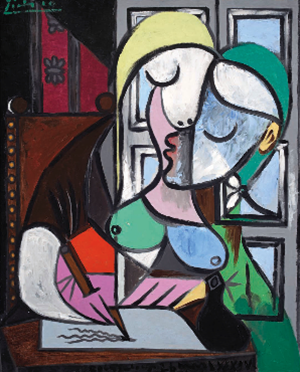 Pablo Picasso’s Femme Écrivant (Marie-Thérèse)