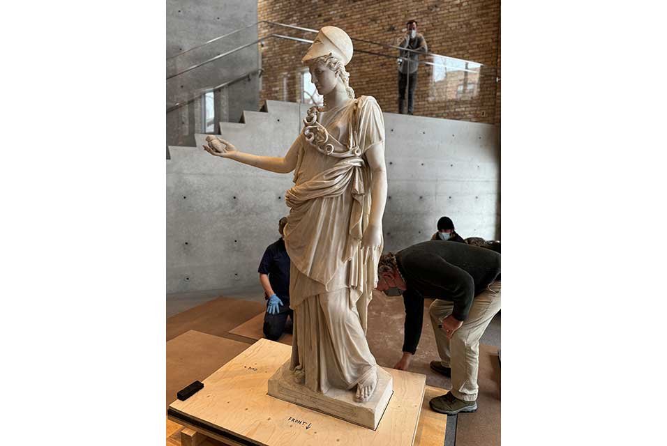 Chicago’s Halsted A&A Foundation acquires Important Roman Statue of Goddess Athena