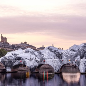JR's "The Cave of the Pont-Neuf" is taking Shape in Paris