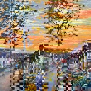 Bassam Andari (UK) "Strolling Into Sunset" 2025