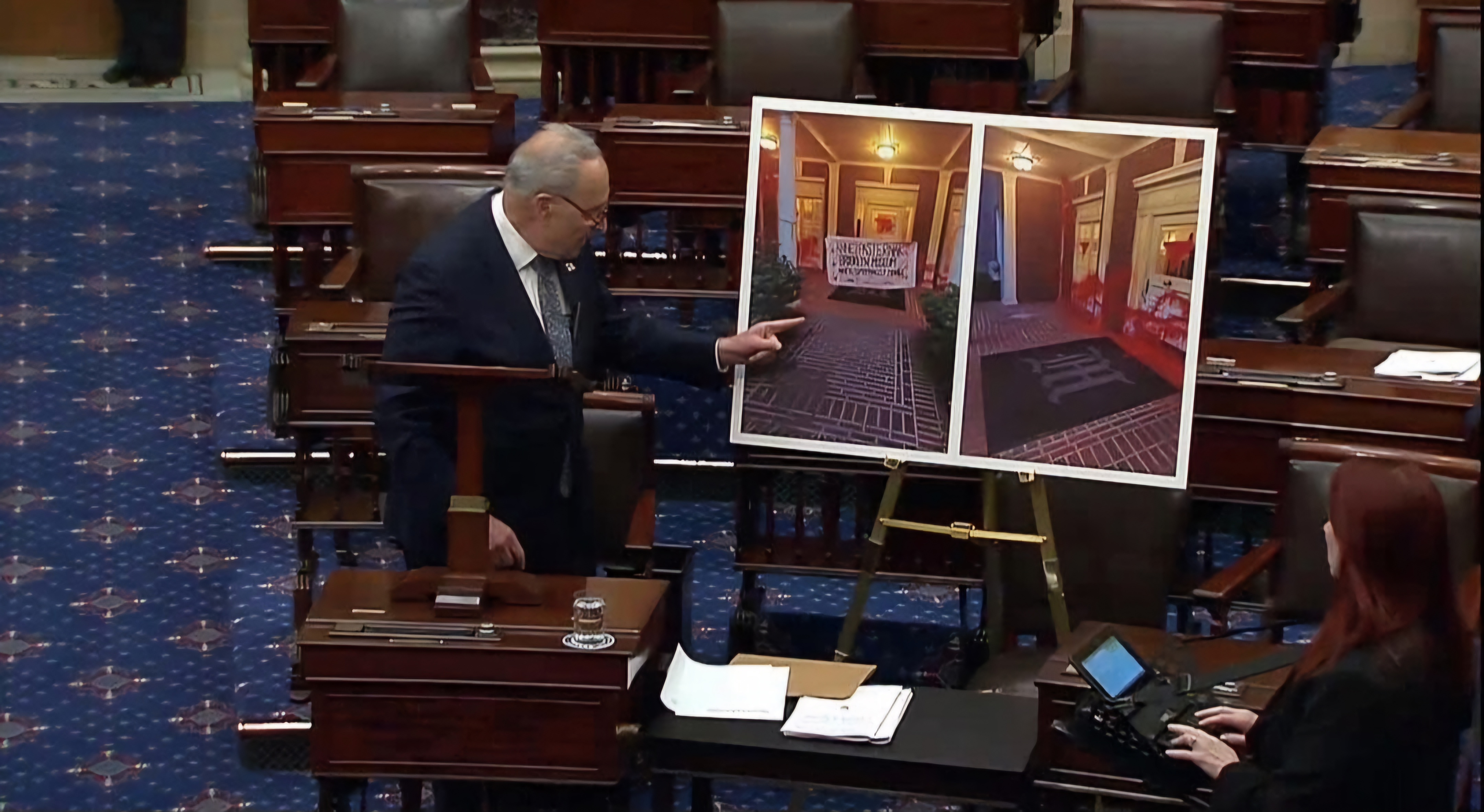 Senate Majority Leader Chuck Schumer reacts to the Anti-Semitic Attack on Brooklyn Museum Director’s House