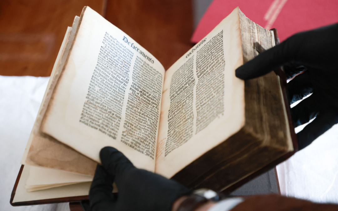 Fifteenth-Century Book looted in WW2 returned to Polish Museum