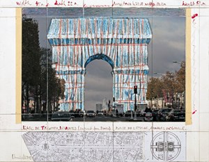Christo and Jeanne-Claude’s L’arc de Triomphe, Wrapped (Project for Paris, Place de  l'Étoile-Charles de Gaulle)