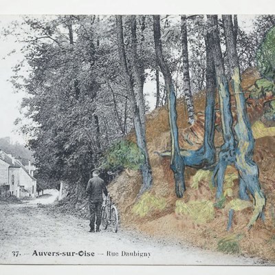 Historical Photograph Confirms Exact Location of Van Gogh’s Last Painting, ‘Tree Roots’