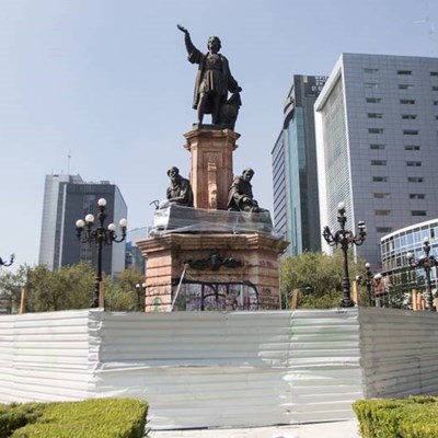 A Statue of Christopher Columbus in Mexico City Will be Replaced by One of an Indigenous Woman
