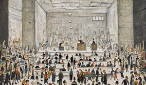 L.S. Lowry’s ‘The Auction’ to Feature in Sotheby’s November British Art Sale