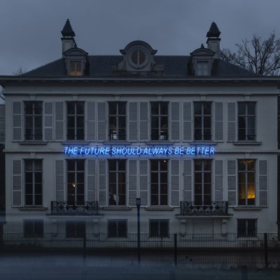 The Future Should Always be Better: A Text-Based Artwork by Sharon Lockhart at Middelheim Museum, Antwerp