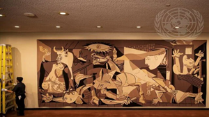 Picasso’s Iconic ‘Guernica’ Tapestry Back at the United Nations