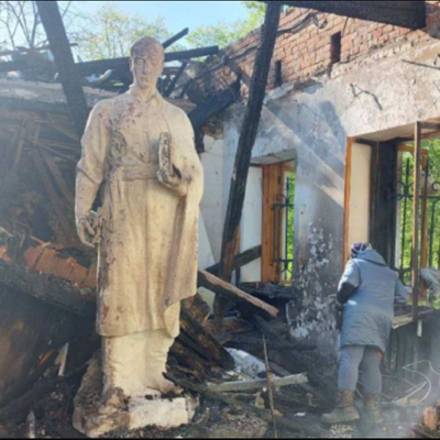 Kharkiv Region: Russians Destroy Skovoroda Museum with Missile Strike, One Injured