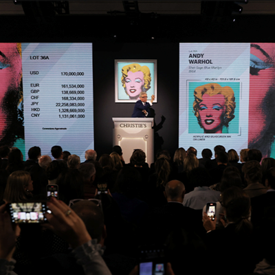 Warhol's Marilyn Sells for $195 Million at Christie’s Spring Marquee Week Sales