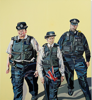 Joy Labinjo’s “The Real Thugs of Britain” at Christie’s