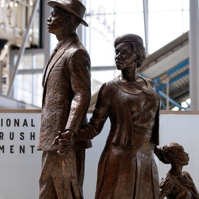 National Windrush Monument Unveiled at London Waterloo Station