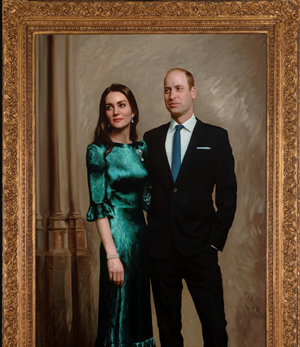 First Official Joint Portrait of The Duke and Duchess of Cambridge