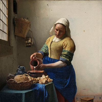 Rijksmuseum Reveals Staggering Discoveries on Vemeer's Painting "The Milkmaid"