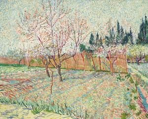 Vincent Van Gogh's "Verger avec Cyprès" at Christie's