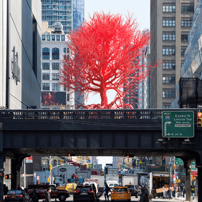 Pamela Resenkranz Installs Tree as the Third High Line Plinth Commission in Spring 2023