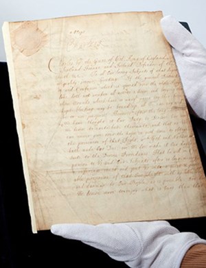 Manuscript That Restored British Monarchy in 'Coronation Sale'
