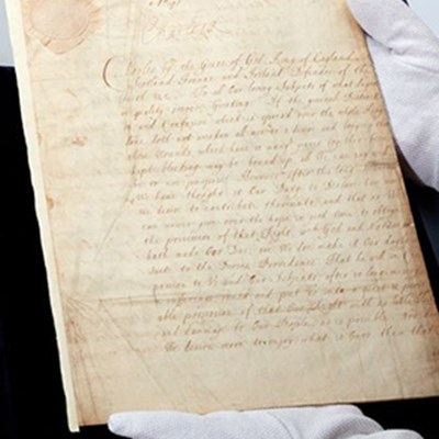 Manuscript That Restored British Monarchy in 'Coronation Sale'