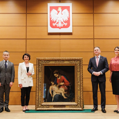 Nazi Looted Painting During WWII Returns to Poland from Japan