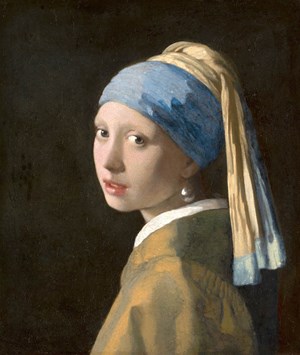 What did Vermeers' Girl with a Pearl Earring look like in 1665