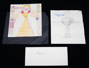 King Charles' Sweet Childhood Drawings of ‘Mummy’ and ‘Papa’ set for Auction