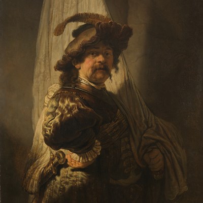 Rembrandt's Masterpiece The Standard Bearer on Show at Rijksmuseum