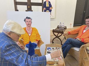 David Hockney’s Harry Styles Painting to go on Show at National Portrait Gallery