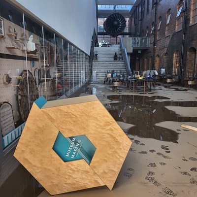 Flooding causes Damage to the Museum of Making in Derby located in a Unesco World Heritage Site