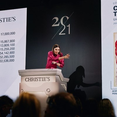 Christie's 21-st Century Evening Sale Totals $107,451,800 