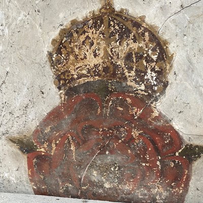 Rare Medieval Wall Paintings found at Cambridge University by Builders