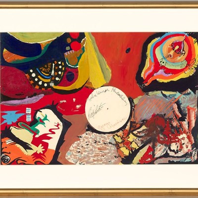 The Beatles’ Only Known Collective Painting is going up for Auction at Christie’s