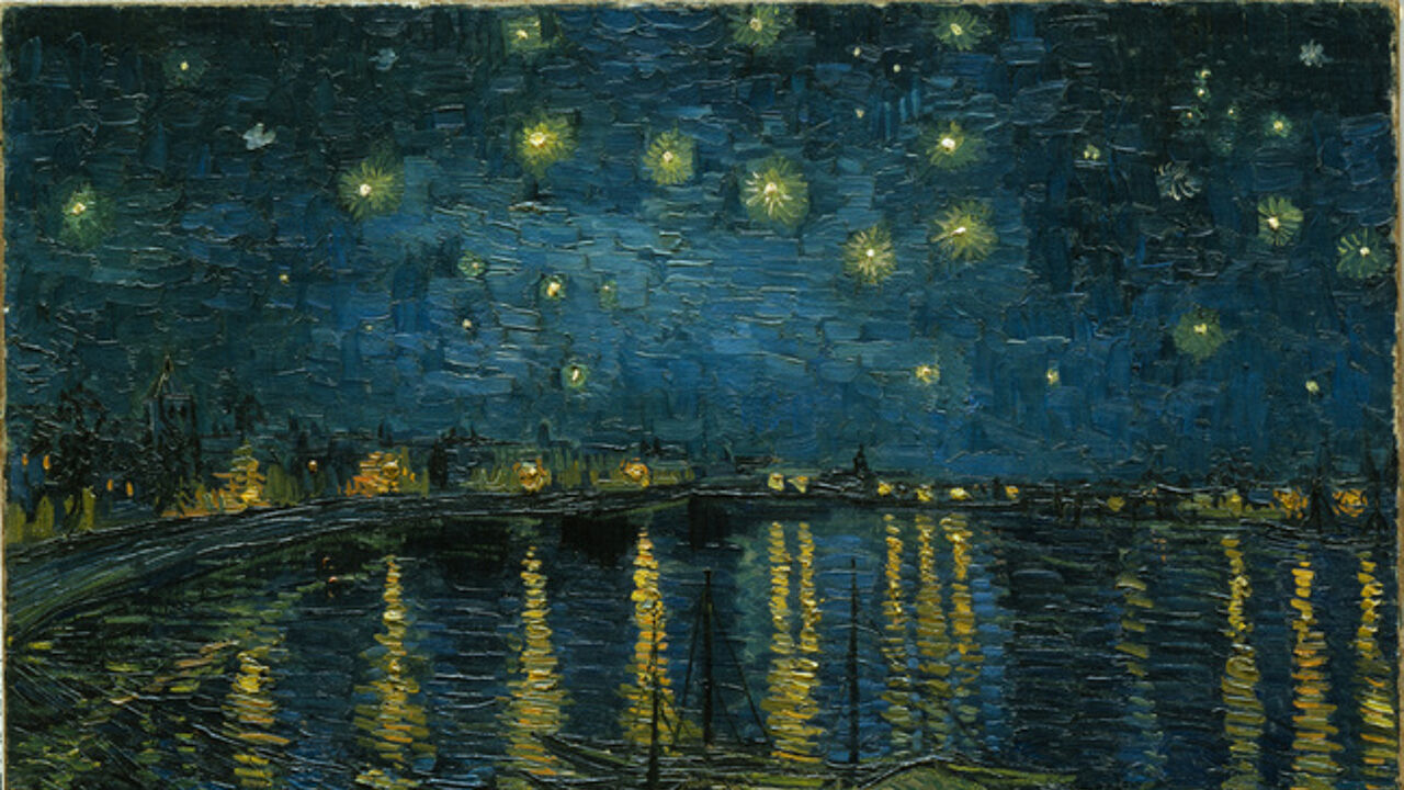 ArtDependence | Vincent van Gogh's Starry Night can be seen Again in the  City where he painted it