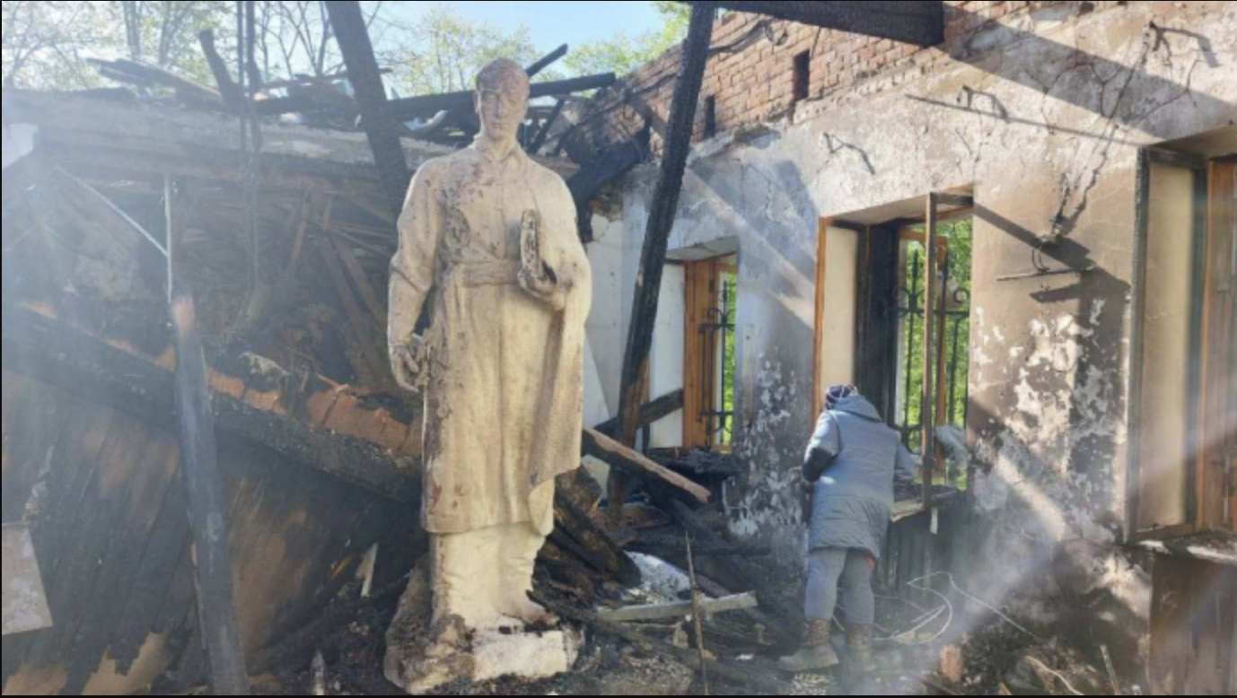 Kharkiv Region: Russians Destroy Skovoroda Museum with Missile Strike, One Injured