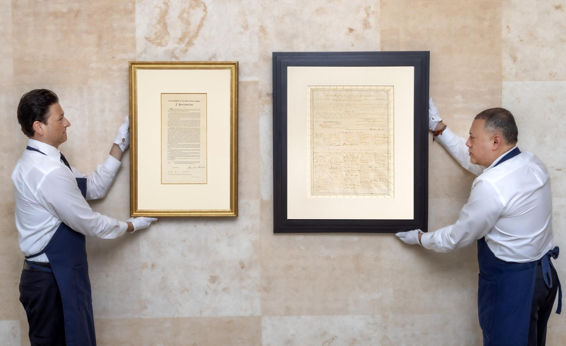 Kenneth Griffin Acquires 13th Amendment & Emancipation Proclamation at Sotheby's 