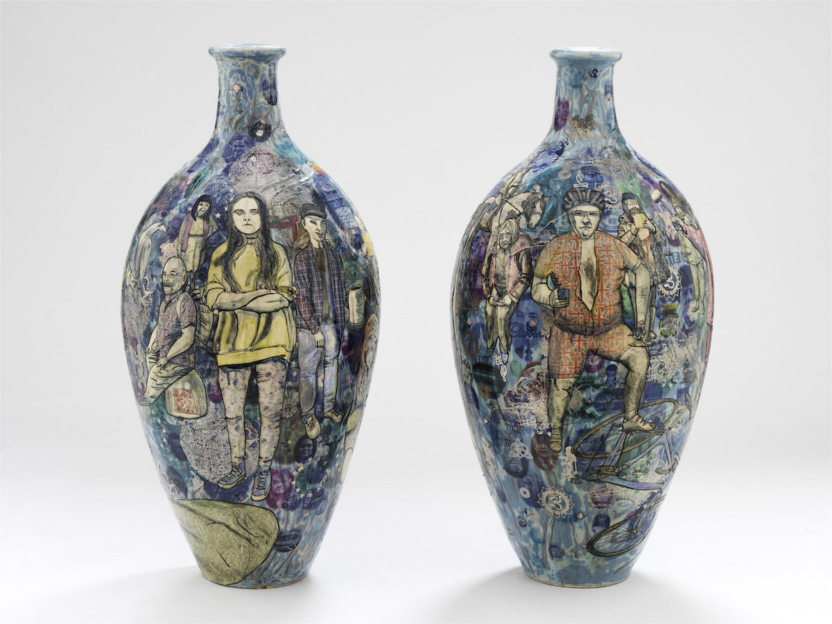 Grayson Perry’s Brexit Vases Acquired by the V&A for “Britain’s Mantlepiece”