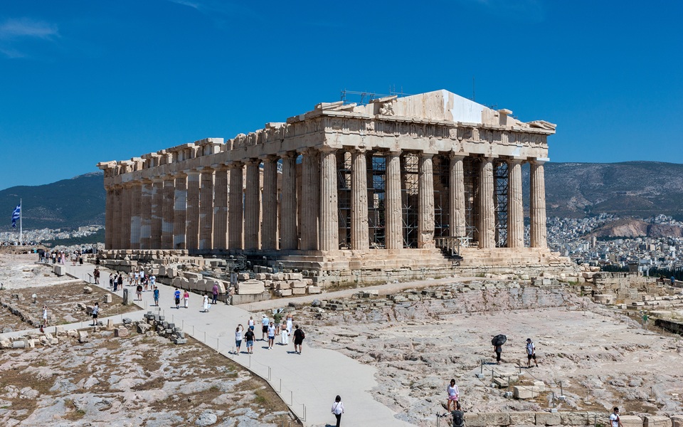 Restoration of Parthenon’s Western Facade completed