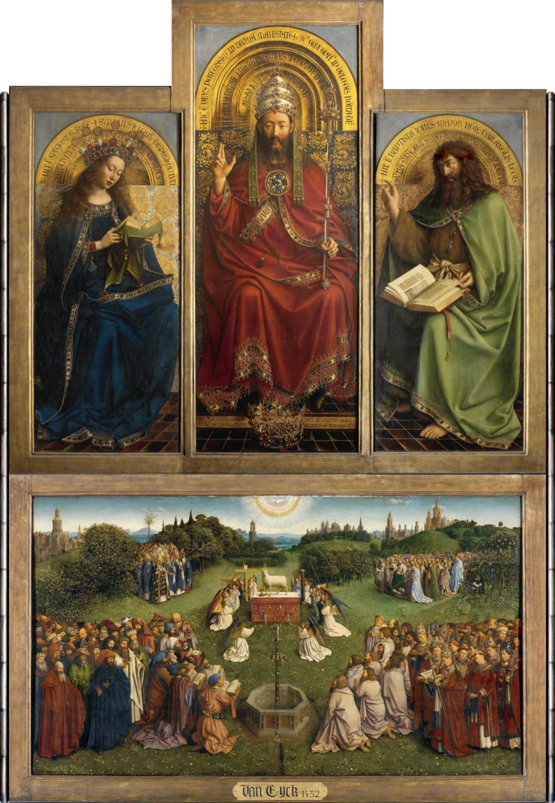 Conservation of the Ghent Altarpiece continues to reveal the Virtuosity of the Van Eyck Brothers 