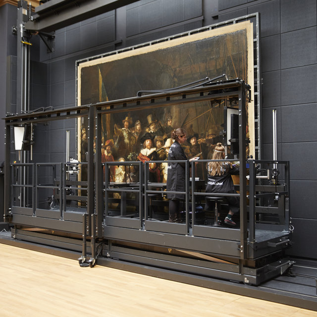Restoration begins of Rembrandt's The Night Watch