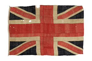 Union Jack flown on Nelson's Warship at Battle of Trafalgar to be sold at Auction 