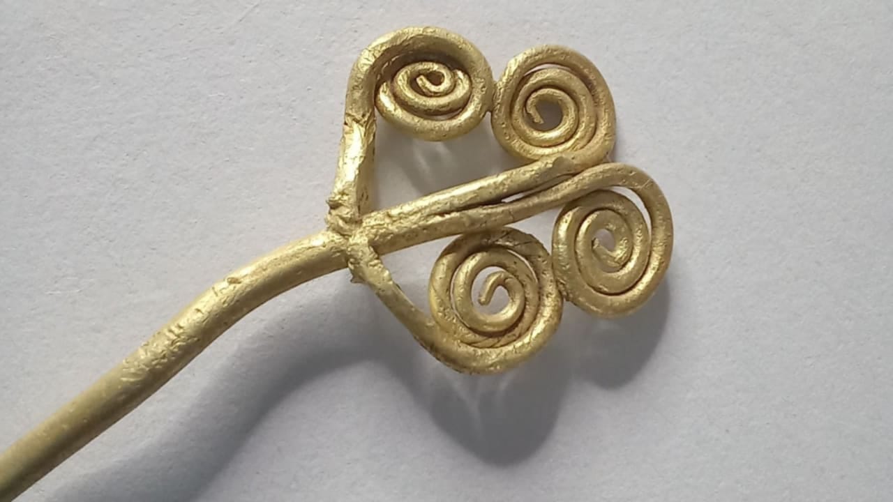 4,500-Year-Old Golden Brooch discovered in Türkiye’s Ancient City of Troy