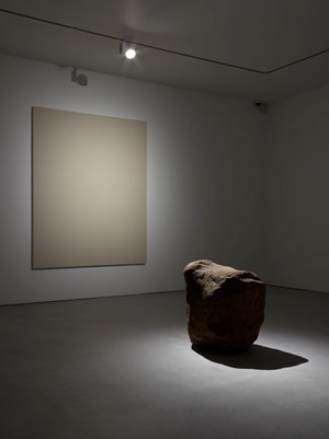Anish Kapoor and Lee Ufan in Lisson Gallery, London