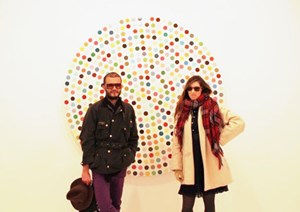 12 Days, 7 Countries, 1 Damien Hirst print: an interview with two spot-chasers 
