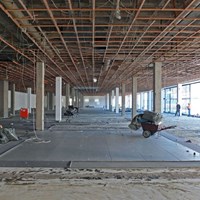 Neue Nationalgelerie in Berlin being refurbished