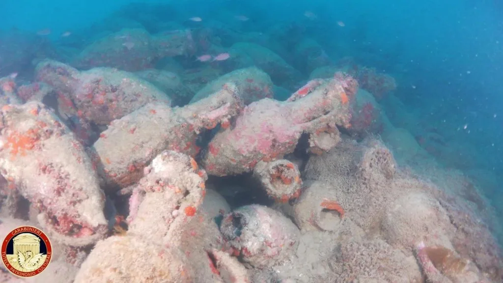 Roman Shipwreck Discovered off the Coast of Sicily